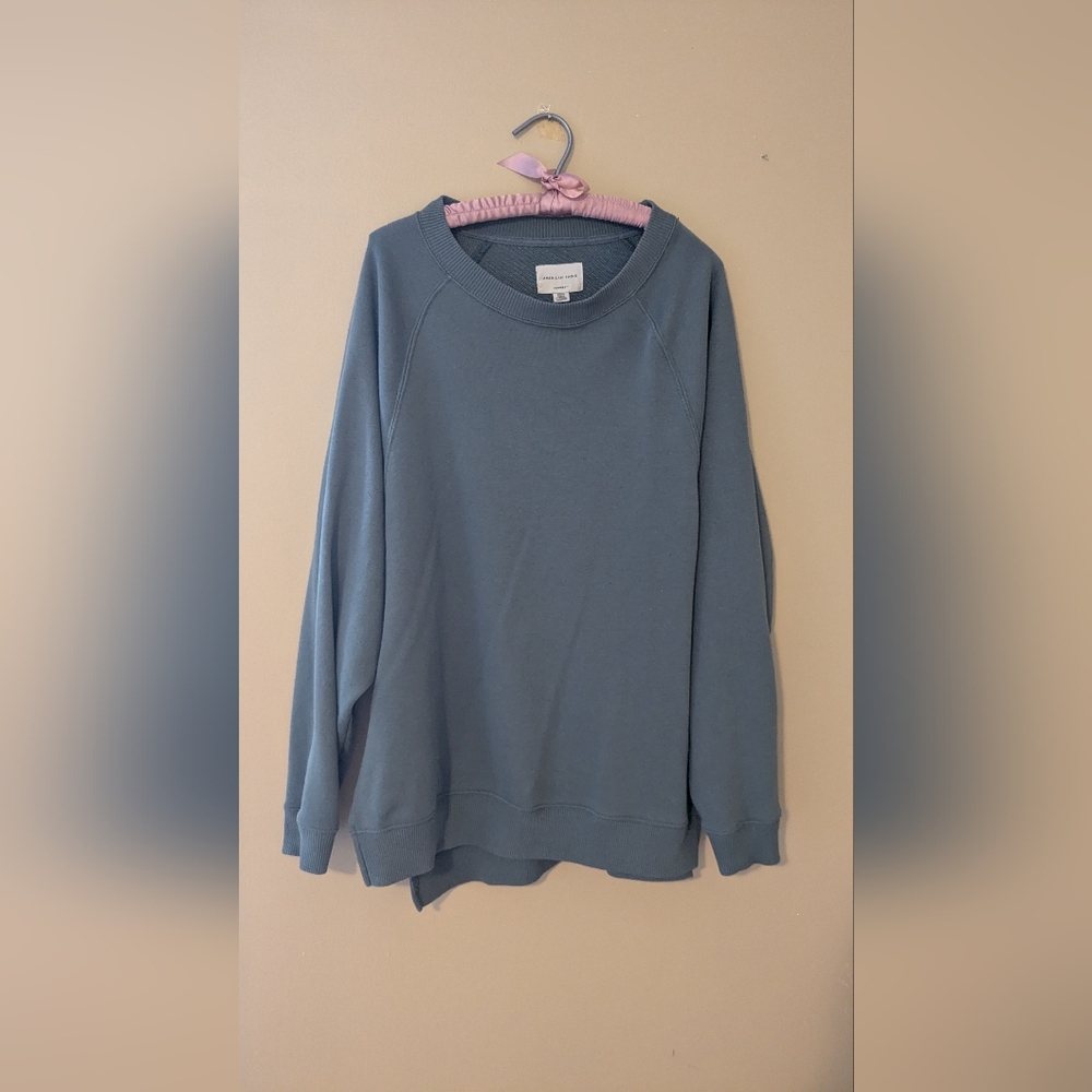 American Eagle Army Green Jegging Fit Sweatshirt